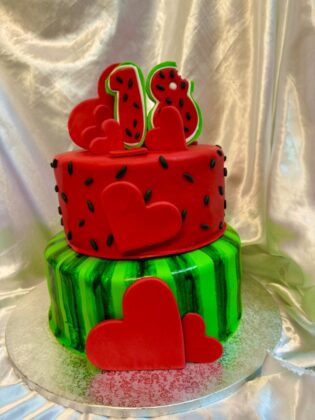 Melonen Torte