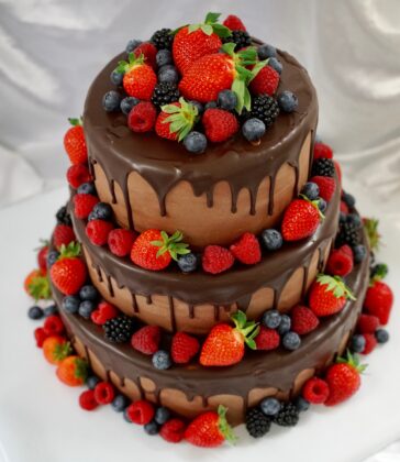 Aufsatztorte mirt Drip
