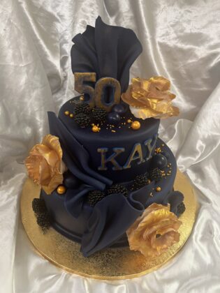 Aufsatztorte 50 Jahre
